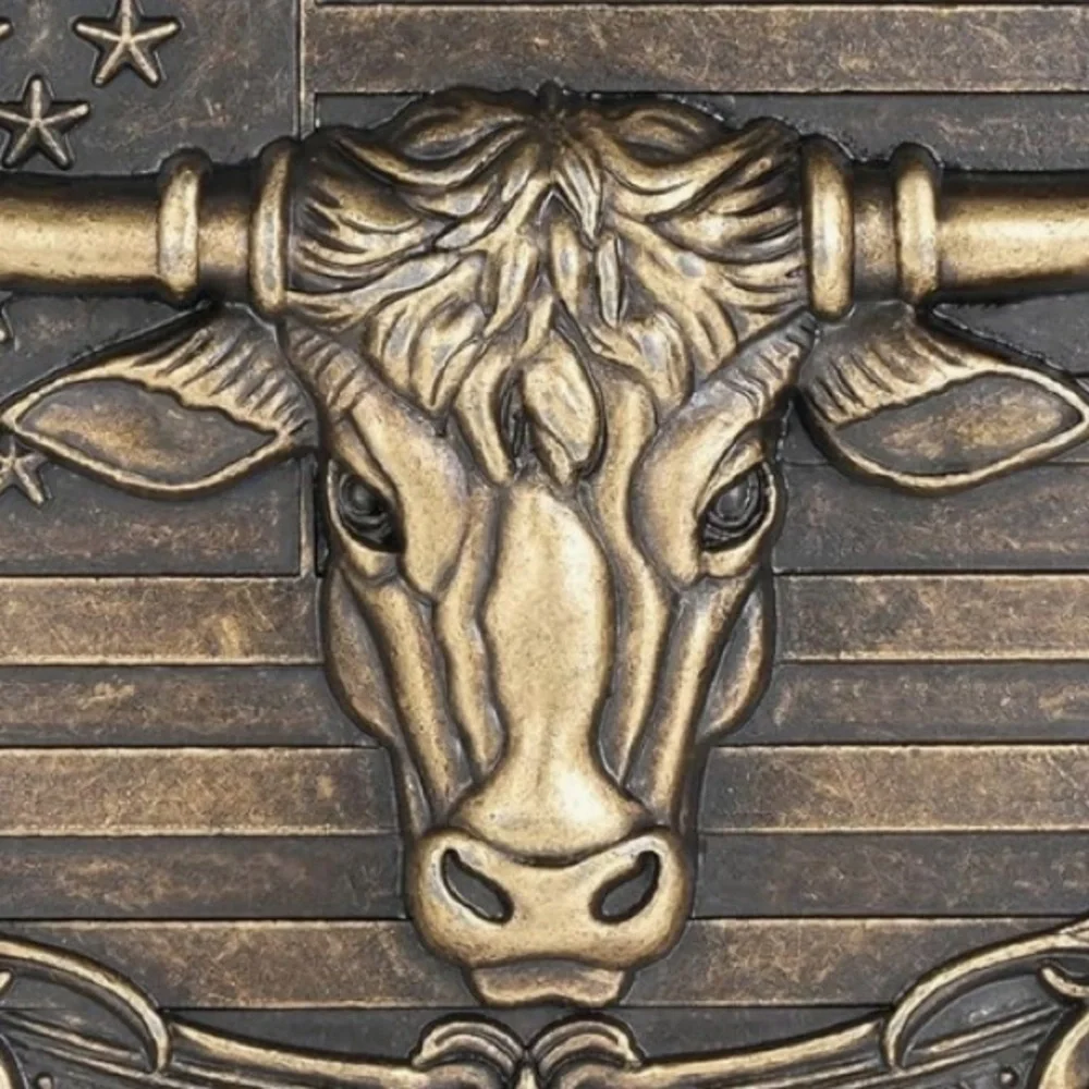 American flag belt buckle: A symbol of Texas independence Cooper color